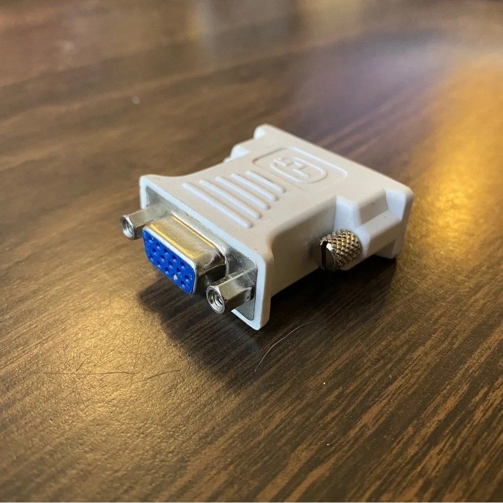 DVI-A to VGA Analog Video Adapter DVI-A Male - HD15 Female Computer Monitor Part